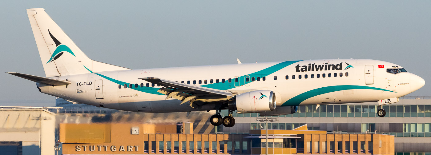 TC-TLB - Tailwind Airlines Boeing 737-400