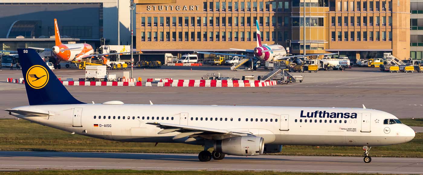 D-AISG - Lufthansa Airbus A321