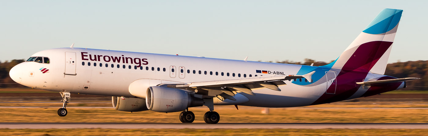 D-ABNL - Eurowings Airbus A320