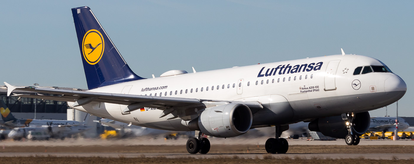 D-AIBI - Lufthansa Airbus A319