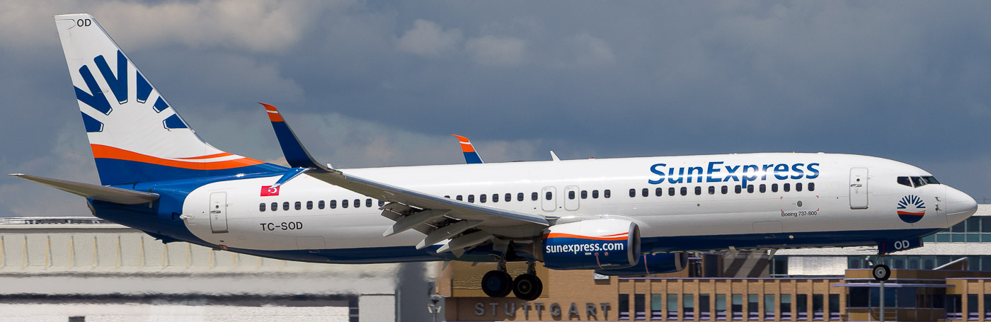 TC-SOD - SunExpress Boeing 737-800