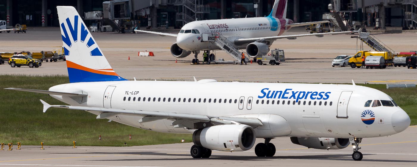 YL-LCP - SunExpress Deutschland Airbus A320