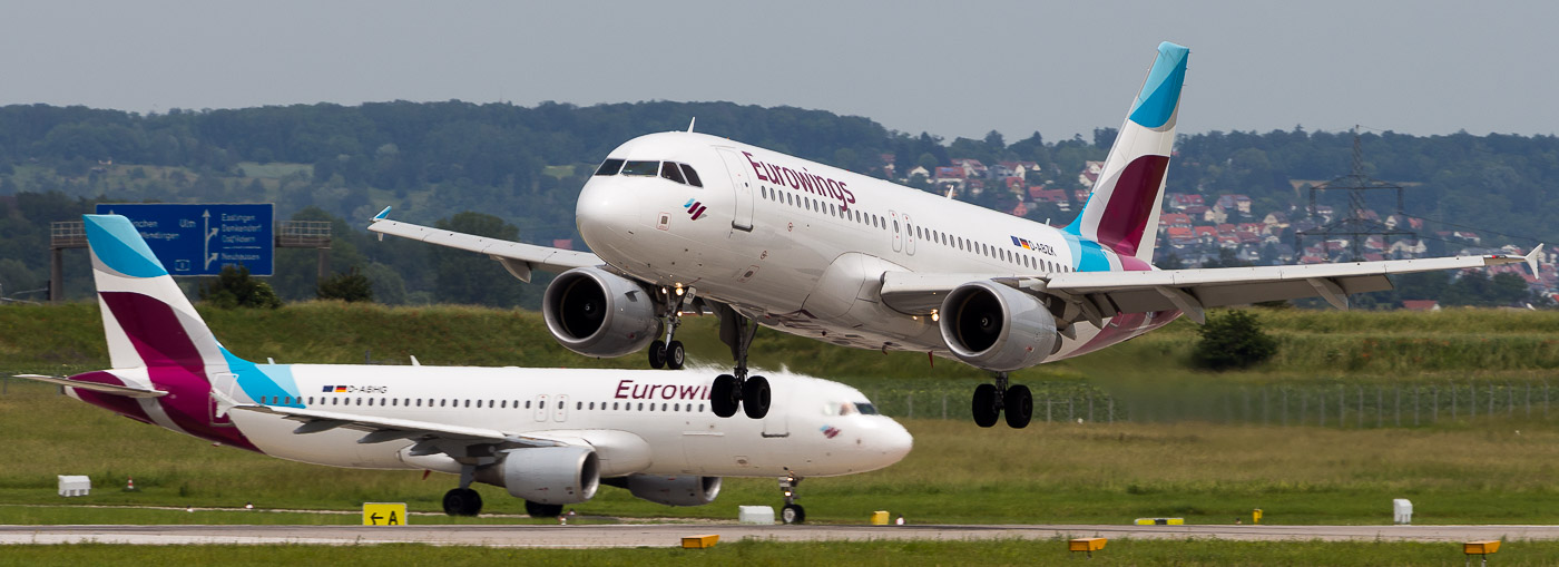 D-ABZK - Eurowings Airbus A320