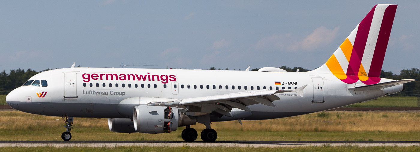 D-AKNI - Germanwings Airbus A319