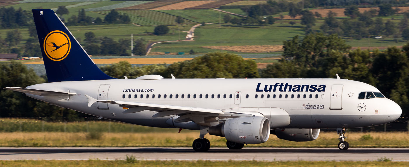 D-AIBI - Lufthansa Airbus A319