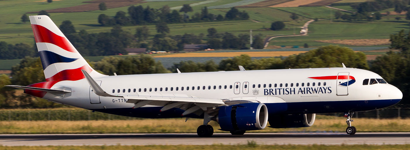 G-TTNA - British Airways Airbus A320neo