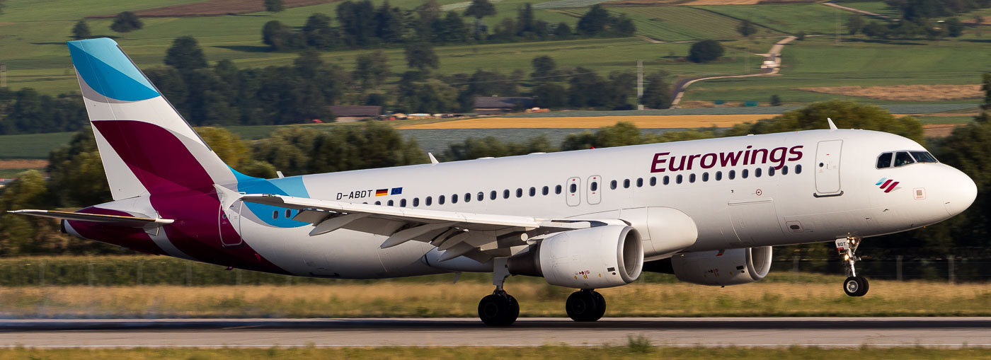 D-ABDT - Eurowings Airbus A320