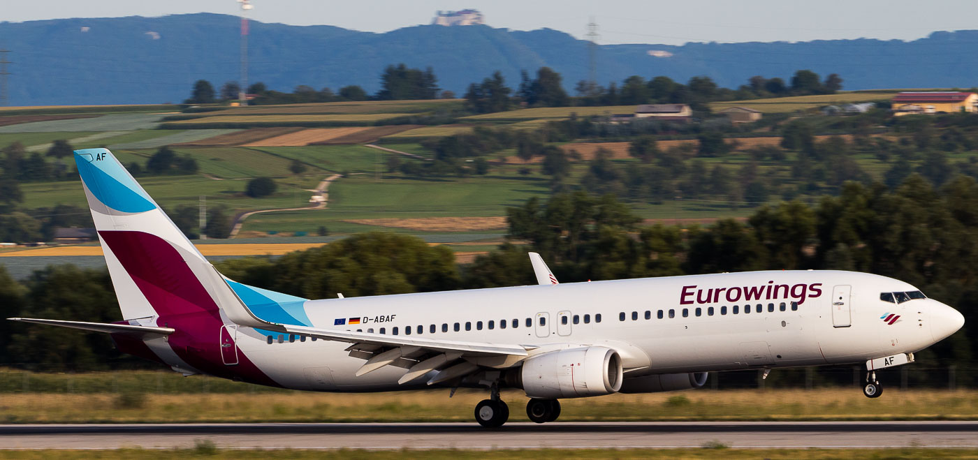 D-ABAF - Eurowings Boeing 737-800