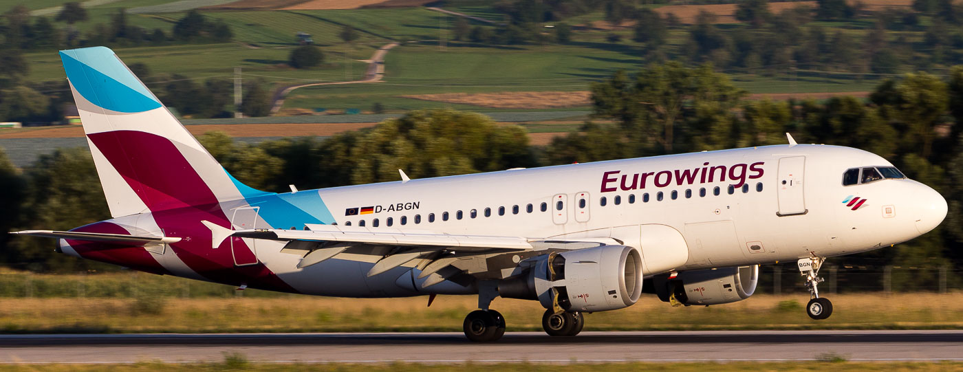 D-ABGN - Eurowings Airbus A319