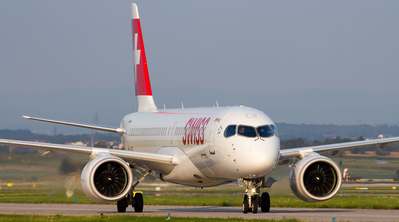 HB-JCG - Swiss Bombardier CS300