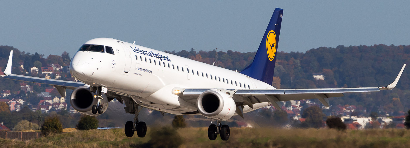 D-AECC - Lufthansa CityLine Embraer 190