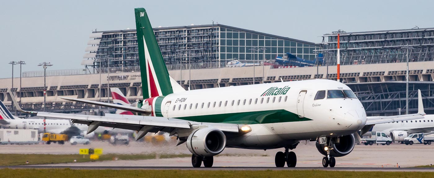 EI-RDM - Alitalia CityLiner Embraer 175