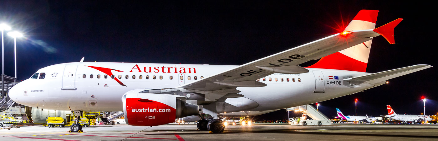 OE-LDB - Austrian Airlines Airbus A319
