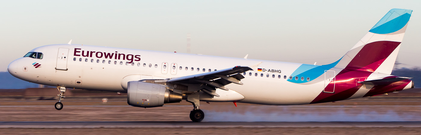 D-ABHG - Eurowings Airbus A320