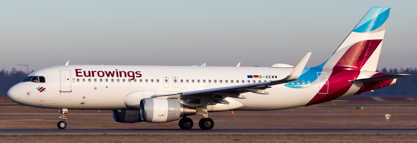 D-AEWW - Eurowings Airbus A320