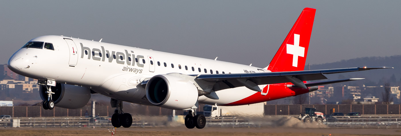 HB-AZB - Helvetic Airways Embraer 190-E2