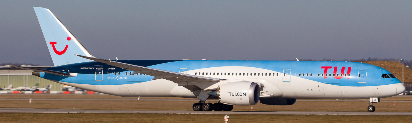 G-TUIK - TUI Airways (UK) Boeing 787-9