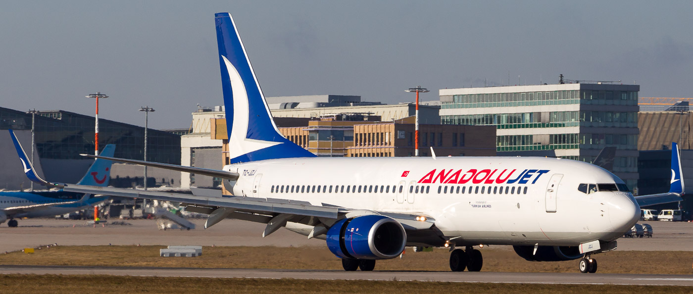 TC-JZJ - AnadoluJet Boeing 737-800