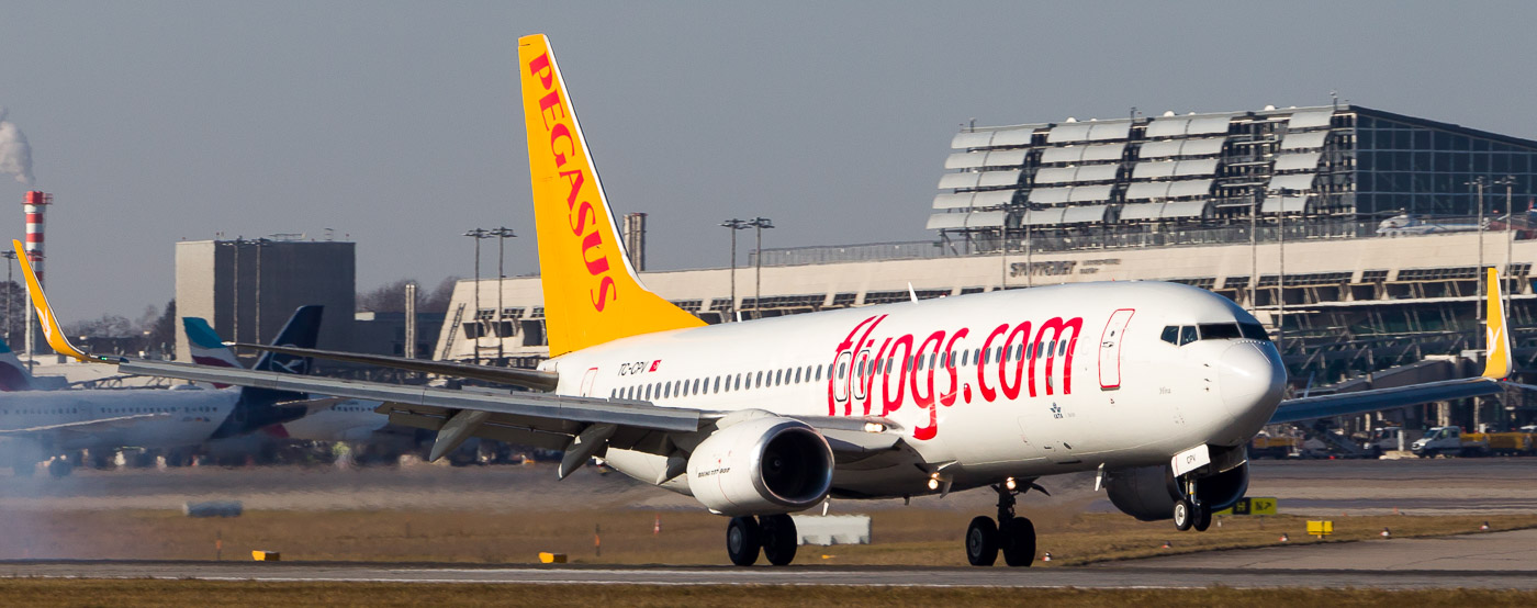 TC-CPV - Pegasus Airlines Boeing 737-800