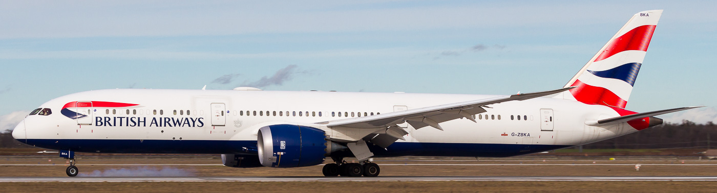 G-ZBKA - British Airways Boeing 787-9