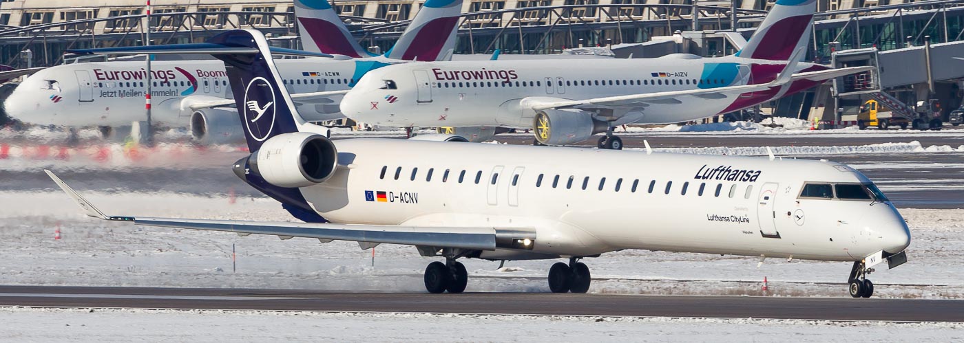 D-ACNV - Lufthansa CityLine Bombardier CRJ900