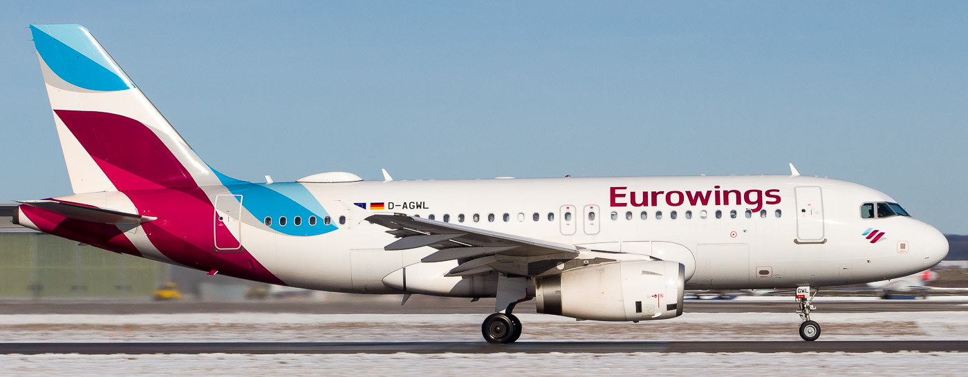 D-AGWL - Eurowings Airbus A319