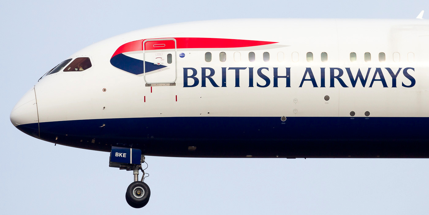 G-ZBKE - British Airways Boeing 787-9