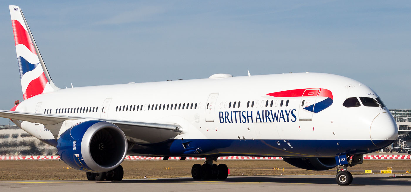 G-ZBKN - British Airways Boeing 787-9