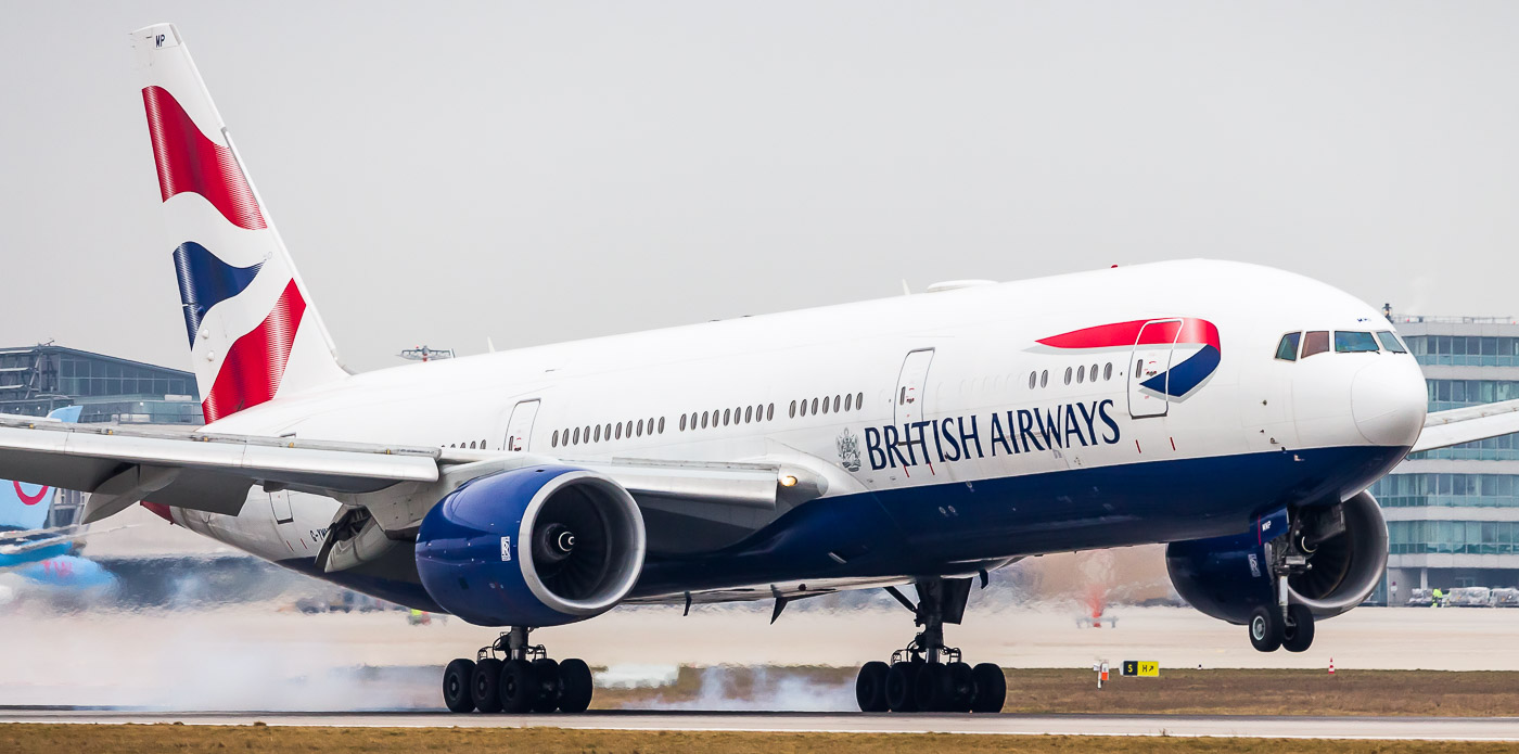 G-YMMP - British Airways Boeing 777-200