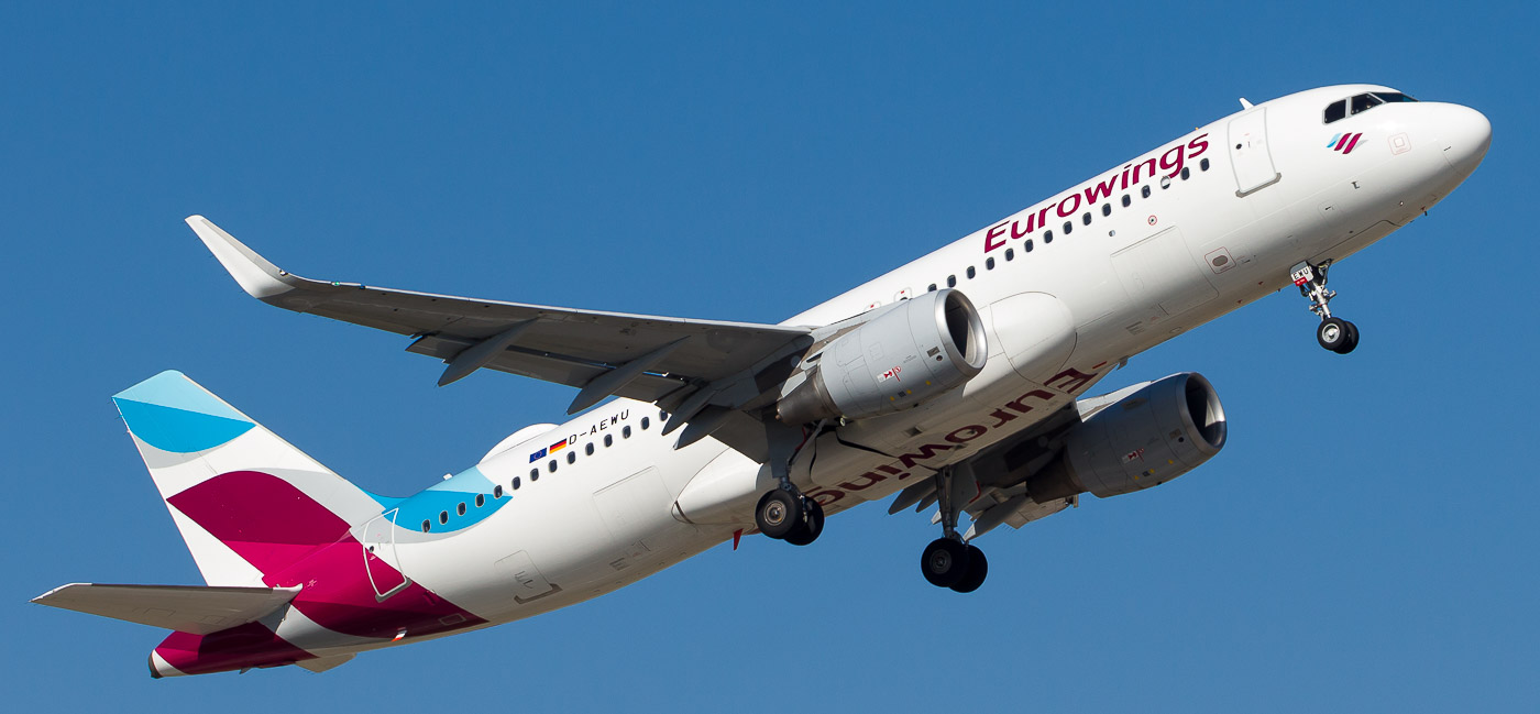 D-AEWU - Eurowings Airbus A320