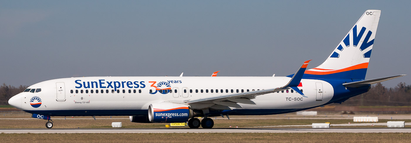 TC-SOC - SunExpress Boeing 737-800