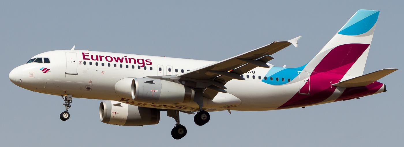 D-AGWU - Eurowings Airbus A319