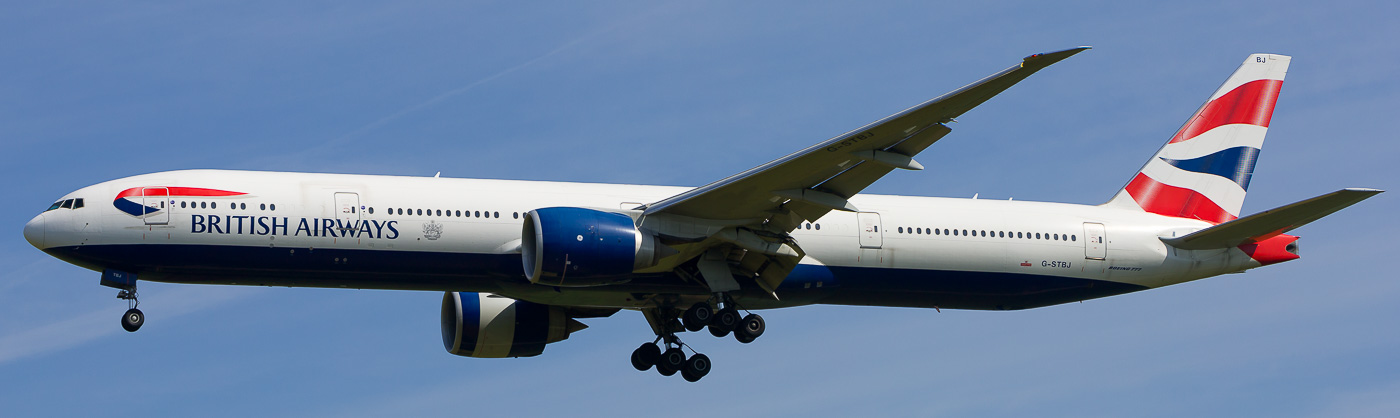 G-STBJ - British Airways Boeing 777-300