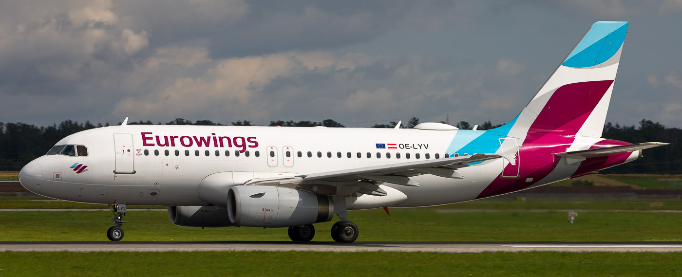 OE-LYV - Eurowings Airbus A319
