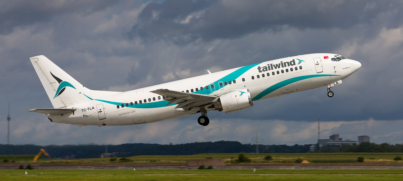 TC-TLA - Tailwind Airlines Boeing 737-400