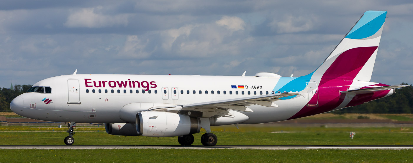 D-AGWN - Eurowings Airbus A319