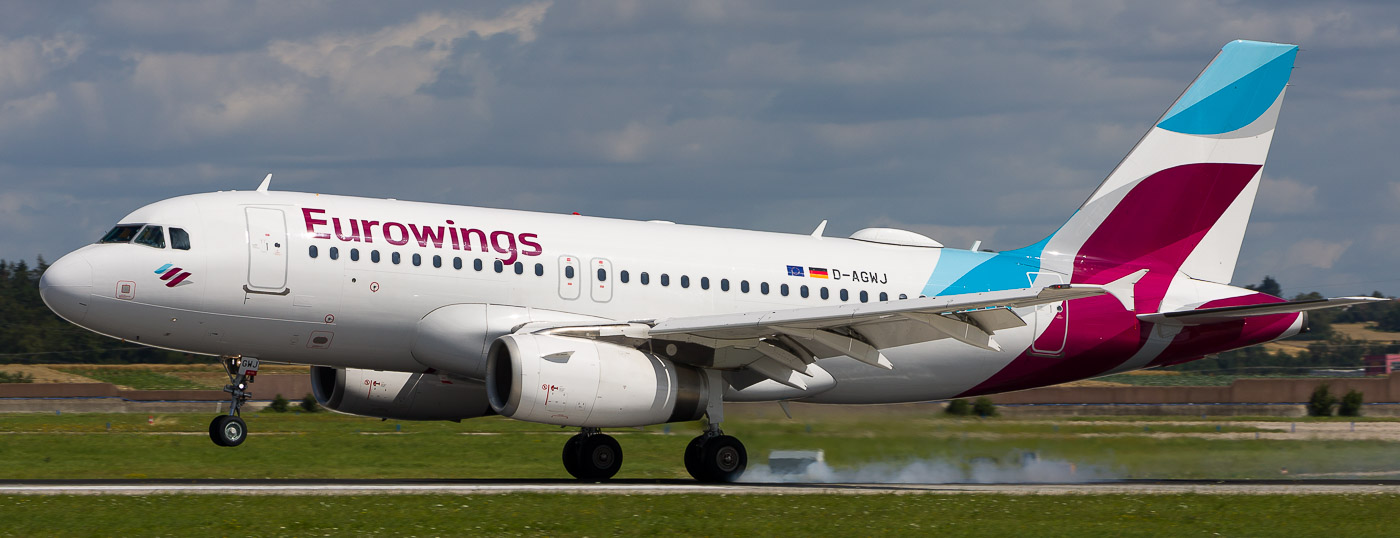 D-AGWJ - Eurowings Airbus A319