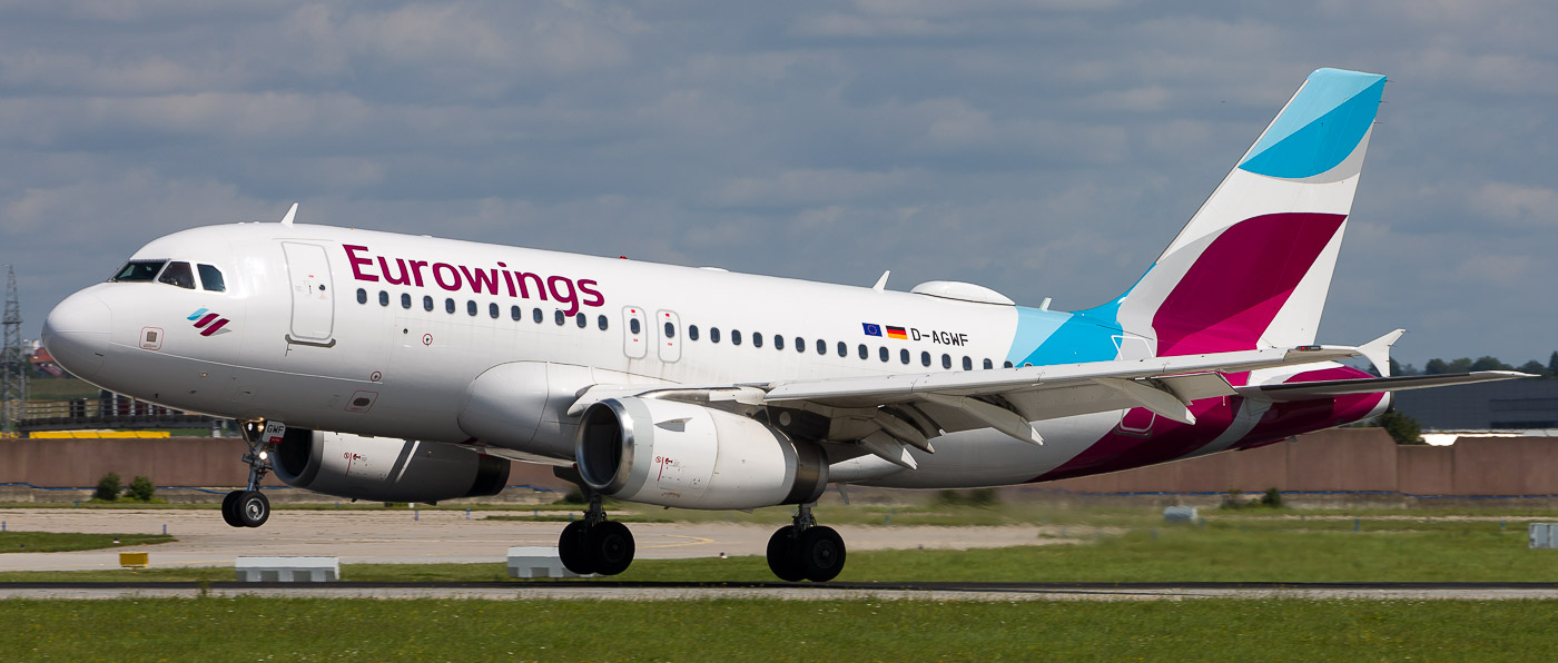 D-AGWF - Eurowings Airbus A319