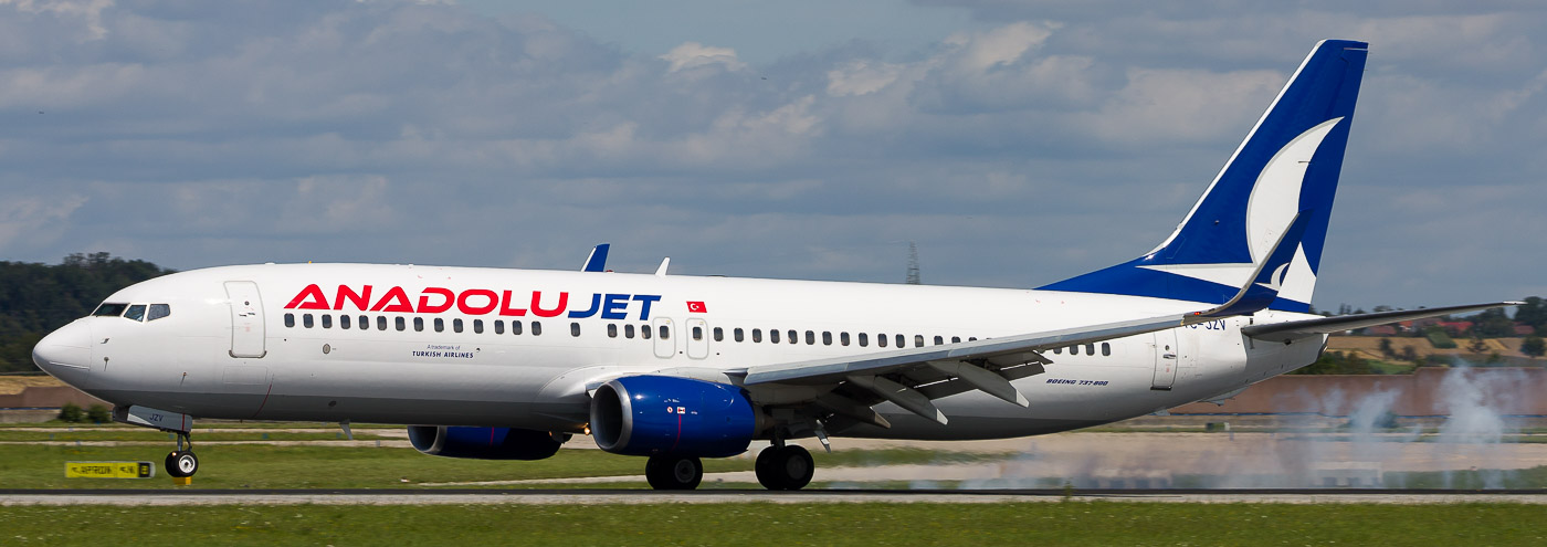 TC-JZV - AnadoluJet Boeing 737-800