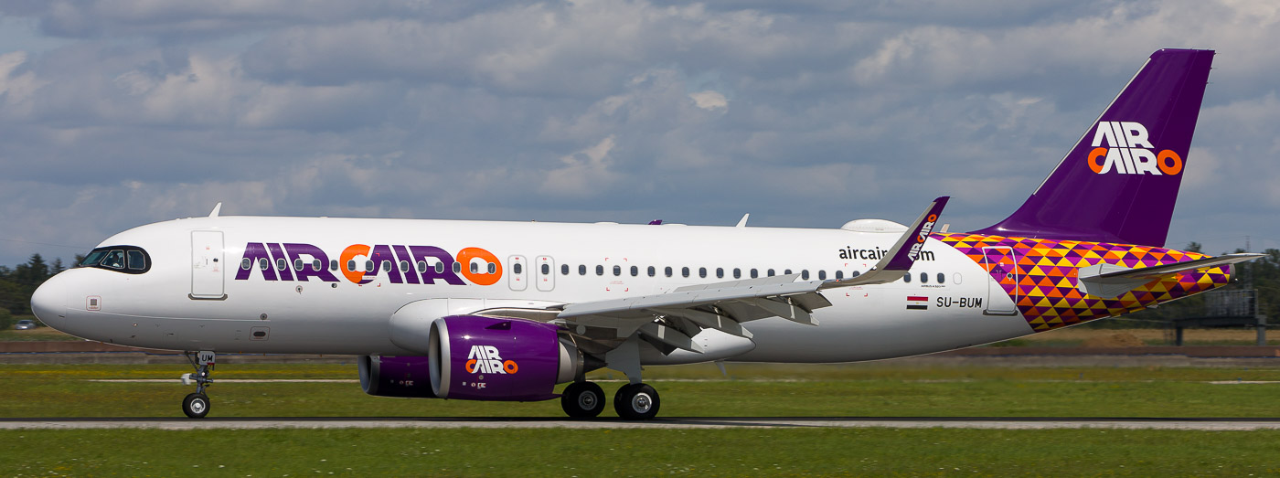 SU-BUM - Air Cairo Airbus A320neo