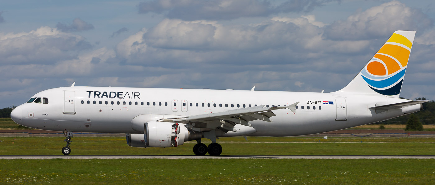 9A-BTI - Trade Air Airbus A320