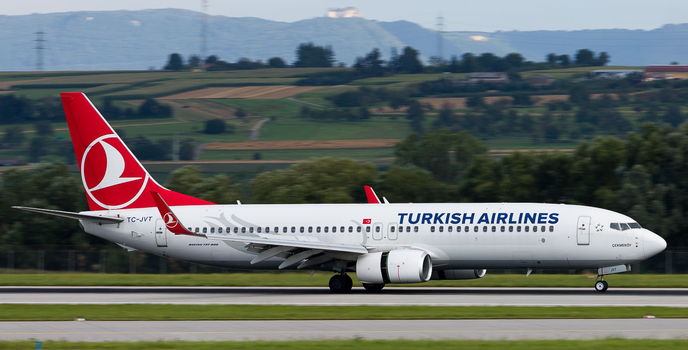 TC-JVT - Turkish Airlines Boeing 737-800