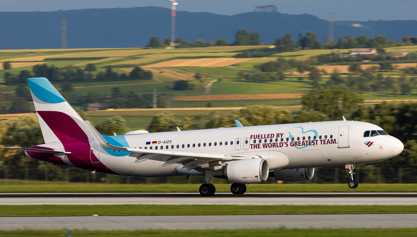 D-AIZS - Eurowings Airbus A320