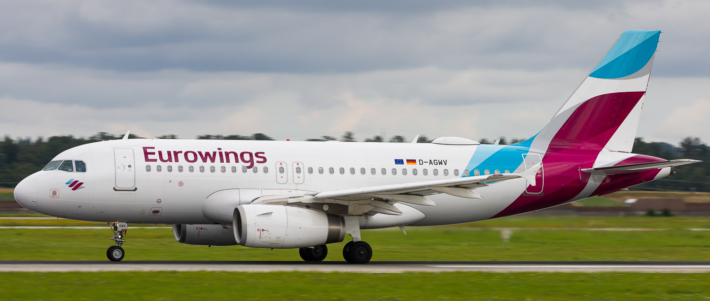 D-AGWV - Eurowings Airbus A319