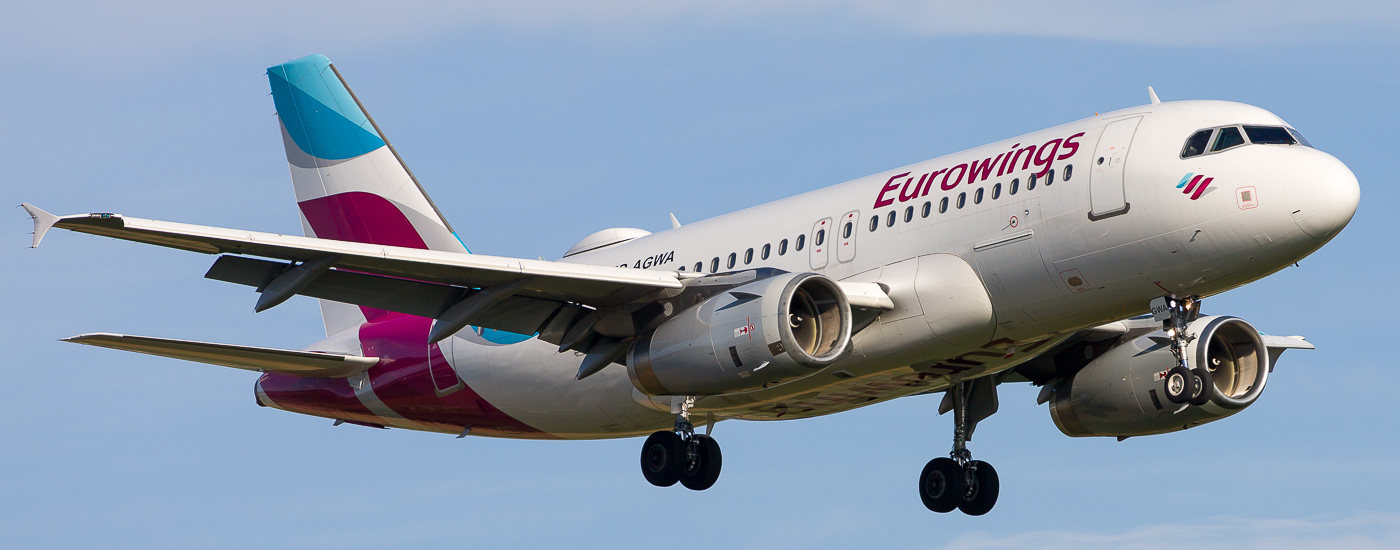 D-AGWA - Eurowings Airbus A319