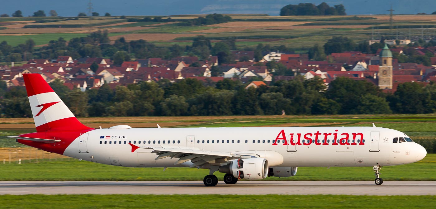 OE-LBE - Austrian Airlines Airbus A321