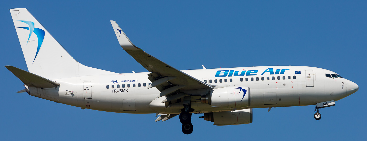 YR-BMR - Blue Air Boeing 737-700