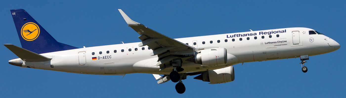 D-AECC - Lufthansa CityLine Embraer 190