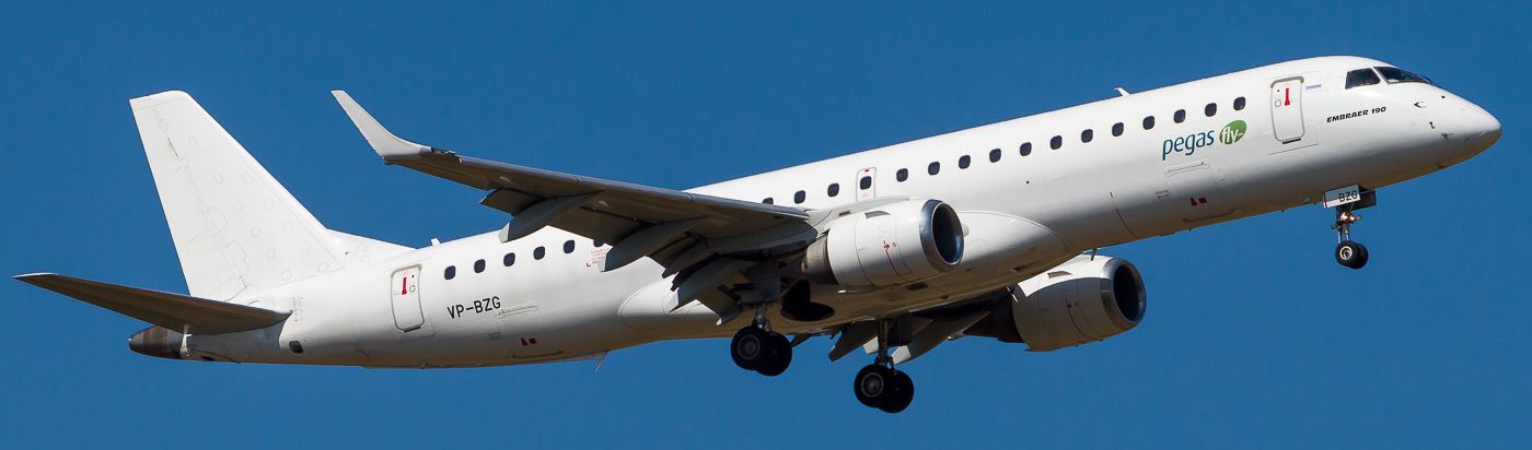 VP-BZG - Pegas Fly (Ikar Airlines) Embraer 190