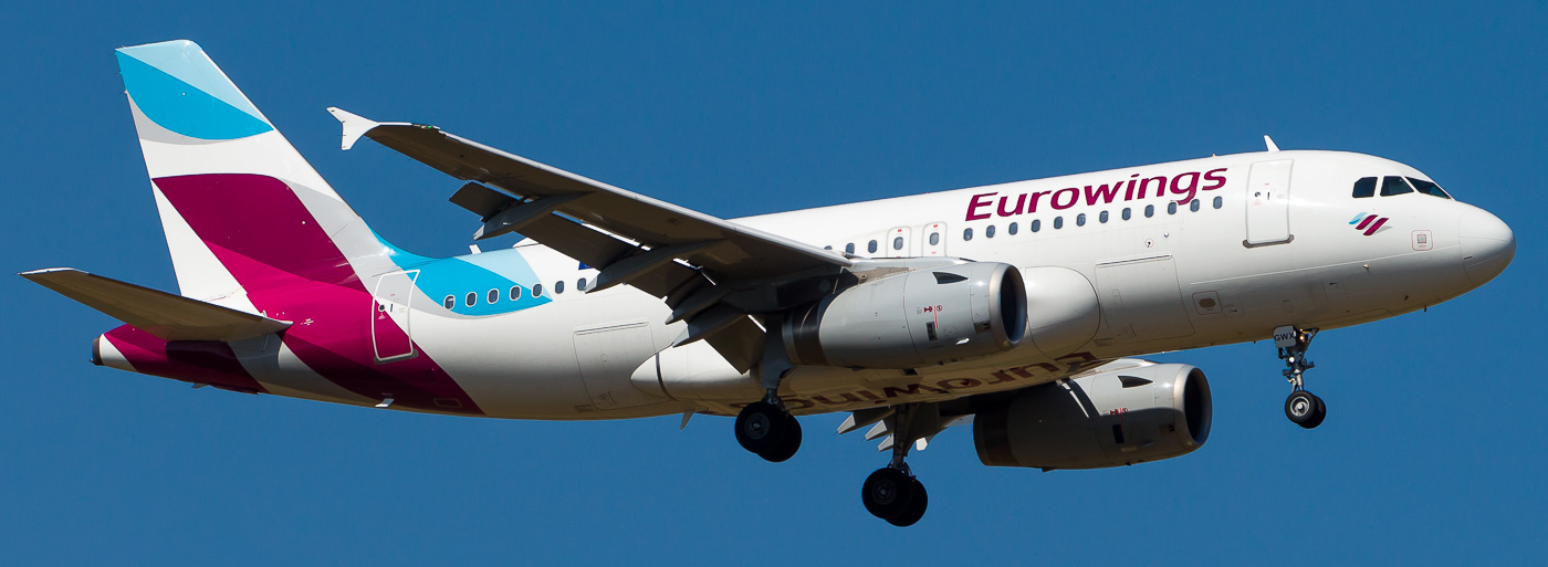 D-AGWX - Eurowings Airbus A319